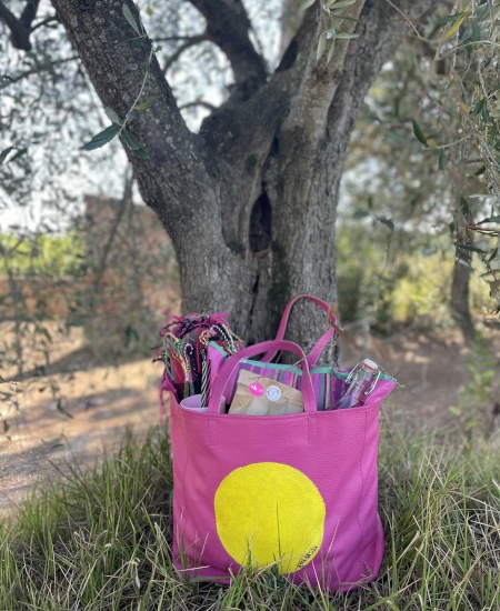 Altamoda Italia Bag Cerchio Giallo